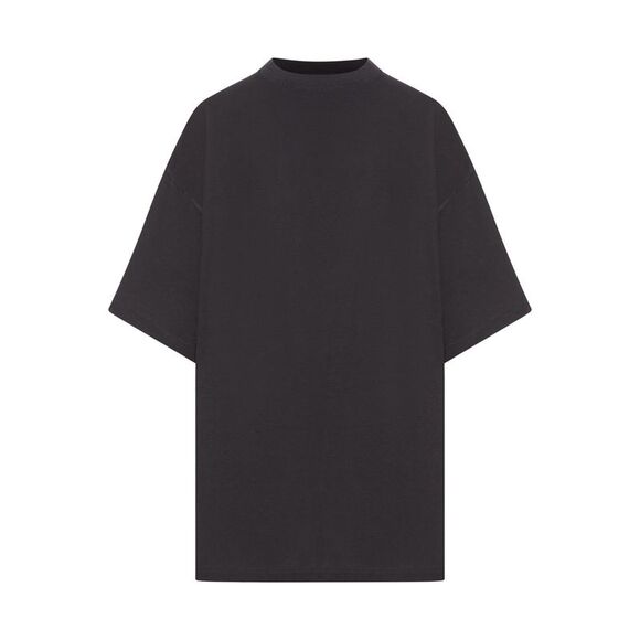 Balenciaga Women Blackletter Script Oversized T-Shirt